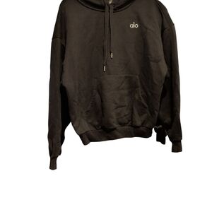 ALO Yoga Men's Black Hoodie